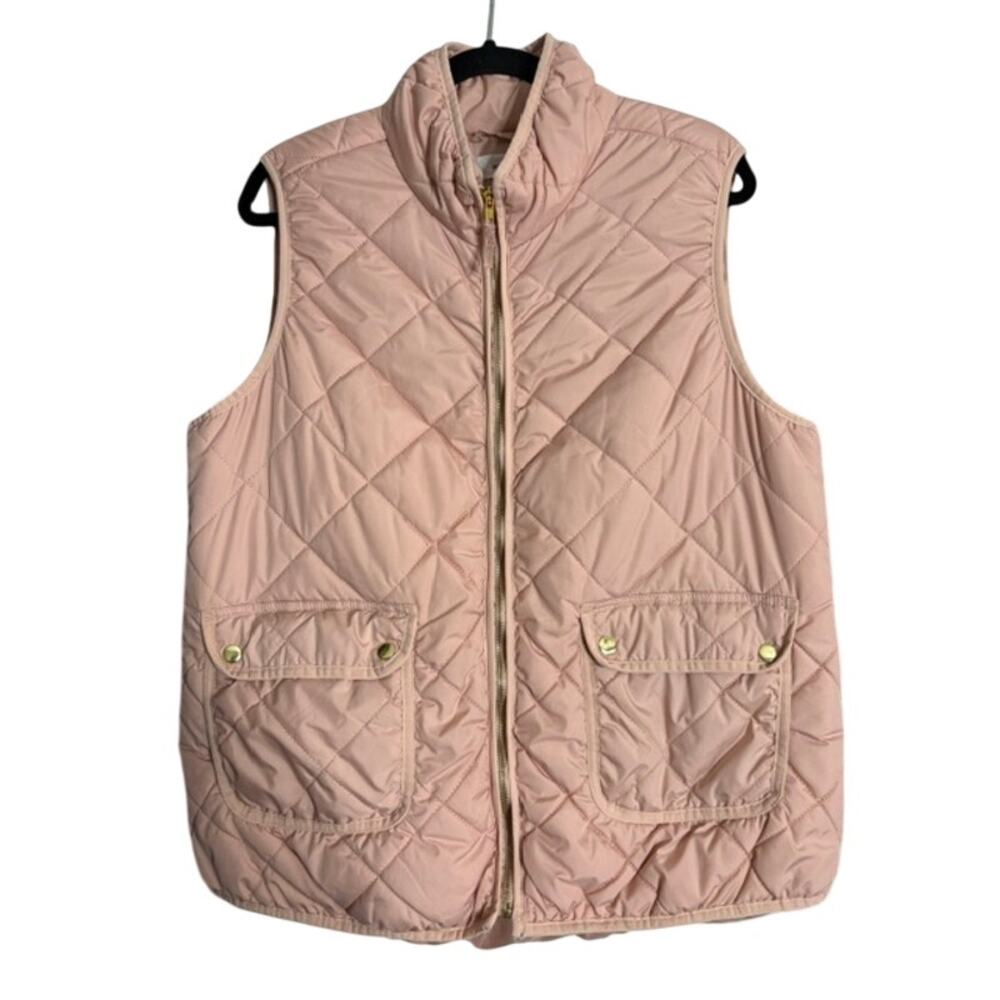 Workshop Republic Woman 1X Rose Pink Quilted Puffy Vest